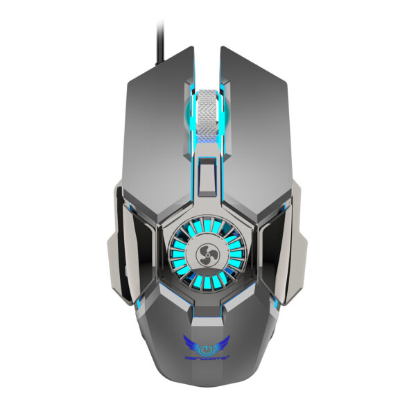 Macro Programming RGB Luminous Chicken Wired Mouse - Imagen 2