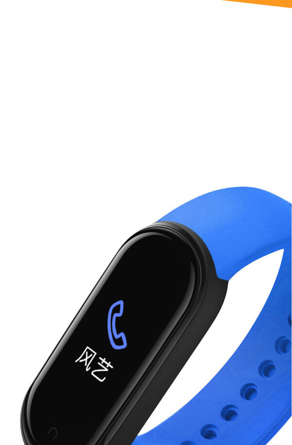 Compatible with Apple , Heart Rate And Blood Pressure Monitoring Smart Reminder Step Count And Photo Sports Bracelet - Imagen 2