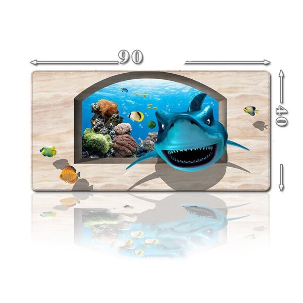 Oversized Thick 3D Pattern Gaming Mouse Pad - Imagen 5