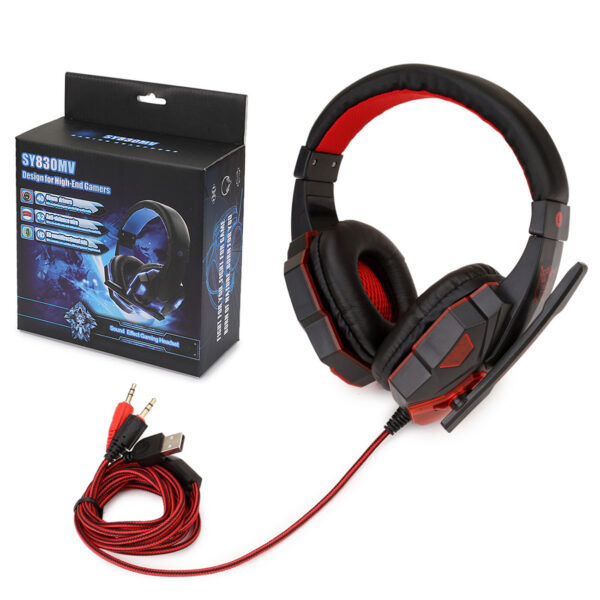 Computer PS4 Gaming Light-up Headset - Imagen 6