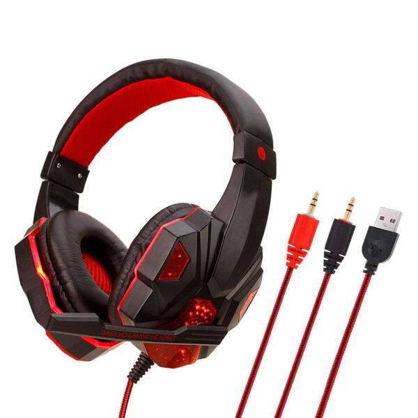 Computer PS4 Gaming Light-up Headset - Imagen 2