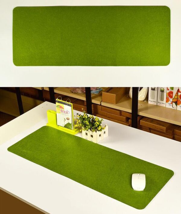 Thickened Felt Computer Desk Mat Simple Mouse Pad Gaming Desk Mat - Imagen 2