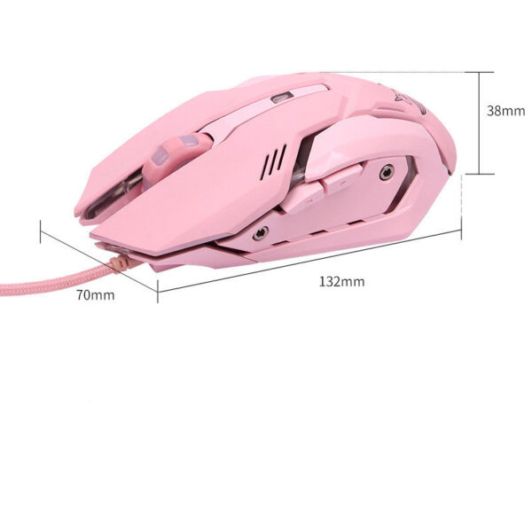 Wired Mechanical Gaming Mouse Gaming Mouse Suitable for Computer Notebook - Imagen 2