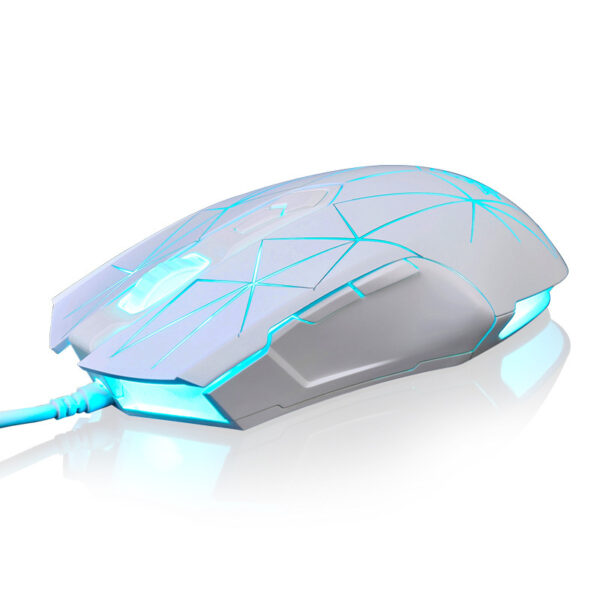 AJ52 Gaming Mouse Macro Programming Gaming Game USB Wired Computer Mouse - Imagen 5
