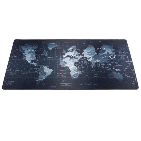 Gaming Computer Pad Large World Map Mouse Mat Big Desk - Imagen 5