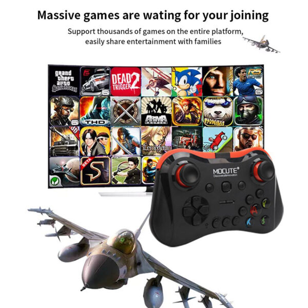 Magic Cart Mobile Phone Wireless Bluetooth Gamepad - Imagen 6