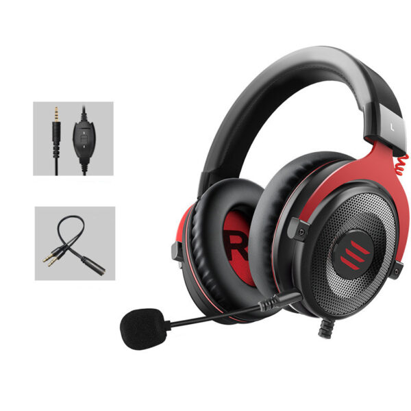 Computer Headset Game 7.1 Eat Chicken To Listen To Voice Debate Wired Headset - Imagen 3