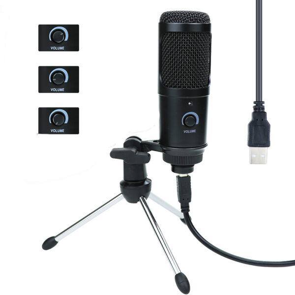 Wired Microphone Computer K Song Live Microphone - Imagen 4