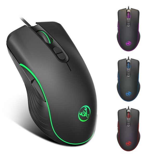 Glowing Gaming Mouse Gaming Wired Mouse - Imagen 5