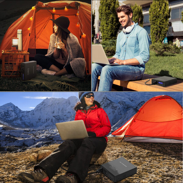 Notebook Power Bank 220V Energy Storage Power Portable Mobile Power Outdoor Emergency Power Supply - Imagen 5