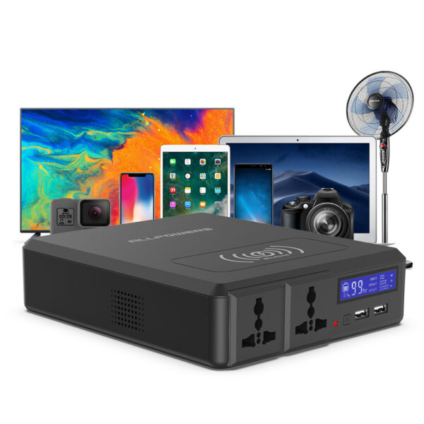 Notebook Power Bank 220V Energy Storage Power Portable Mobile Power Outdoor Emergency Power Supply - Imagen 3