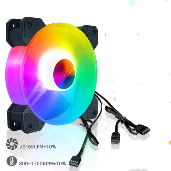 Motherboard Synchronous Cpu Cooling Water Cooling Fan - Imagen 3