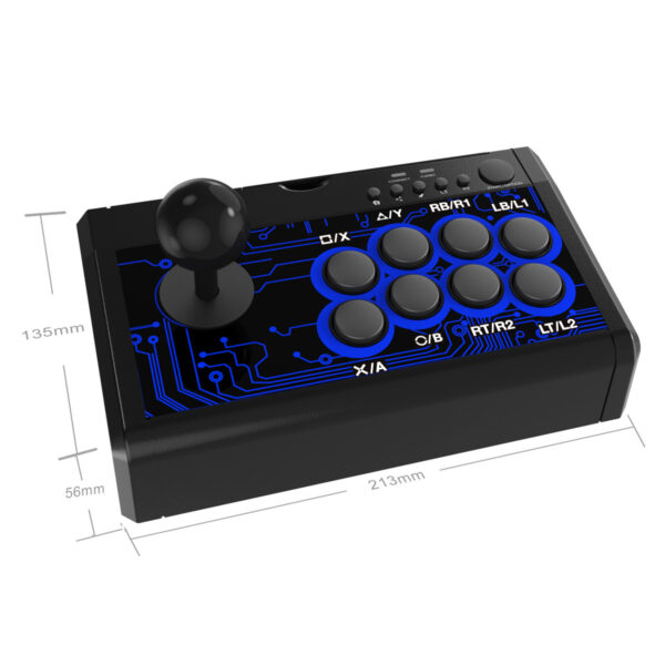 Fighting Stick Game Joystick USB Wired Rocker - Imagen 2