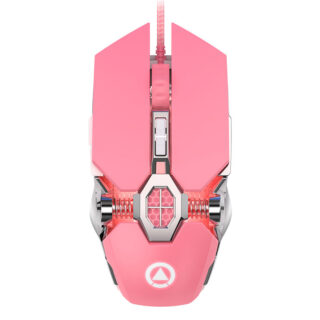 Mouse/Ratón Alambrico | Gaming Macro Pink