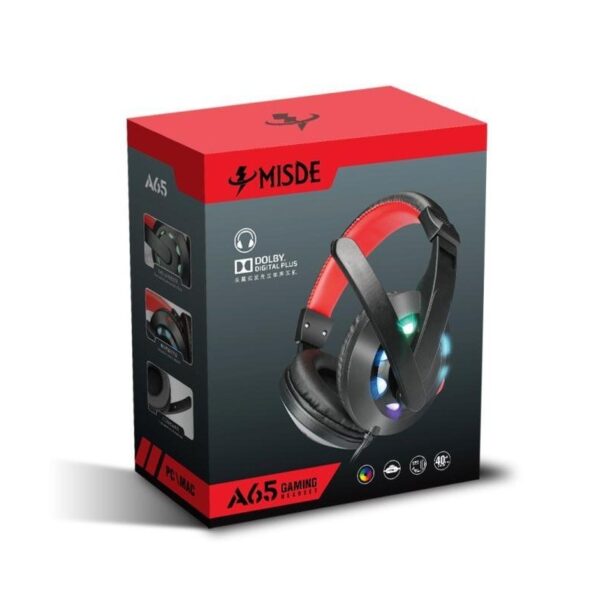 Wired Headset Stereo Gaming Headphone For Music - Imagen 5