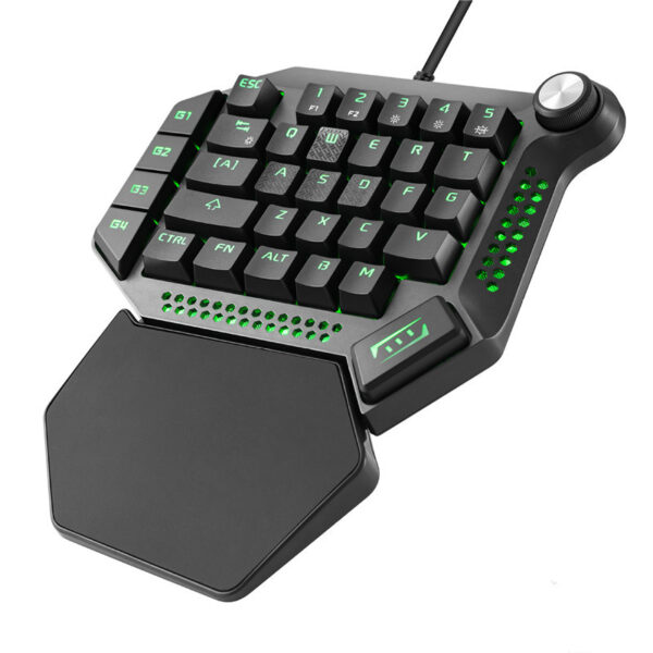 Colorful RGB Macro Recording Compact Mini Mobile Gaming Keyboard - Imagen 2