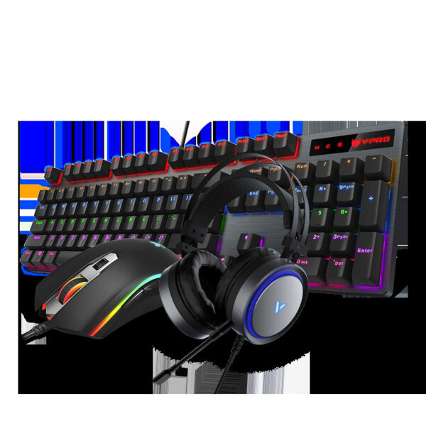 Gaming Keyboard And Mouse Three-piece Set, Mechanical Game, Internet Cafe, Internet Cafe - Imagen 6