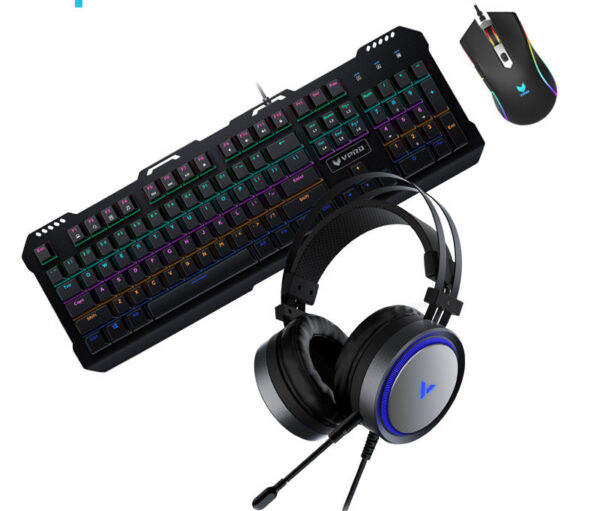 Gaming Keyboard And Mouse Three-piece Set, Mechanical Game, Internet Cafe, Internet Cafe - Imagen 10