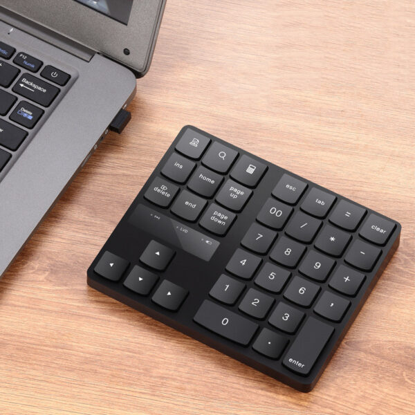 Multifunctional 35-key Charging Wireless Numeric Keyboard - Imagen 2