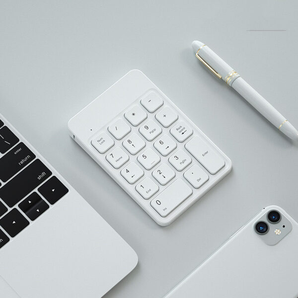 Compatible with Apple , Charging Wireless Bluetooth Digital Keyboard Mouse Apple Notebook - Imagen 2