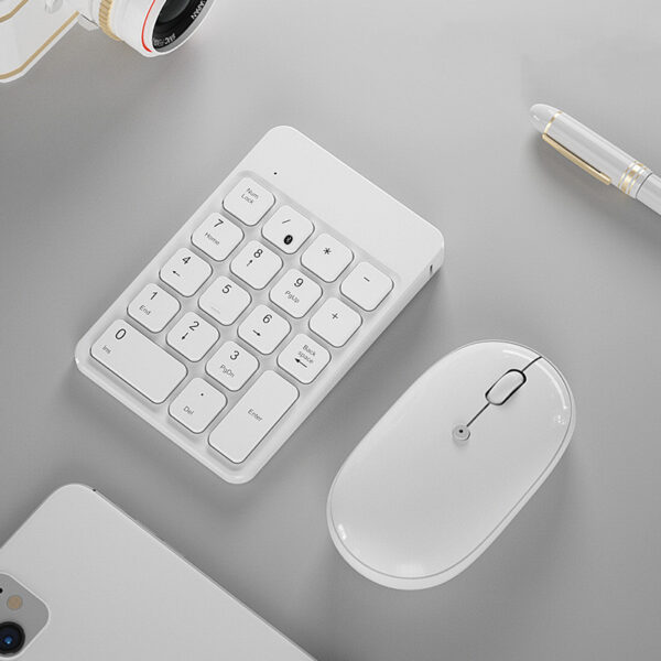 Compatible with Apple , Charging Wireless Bluetooth Digital Keyboard Mouse Apple Notebook - Imagen 10