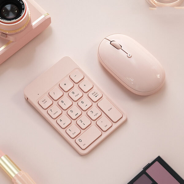 Compatible with Apple , Charging Wireless Bluetooth Digital Keyboard Mouse Apple Notebook - Imagen 7