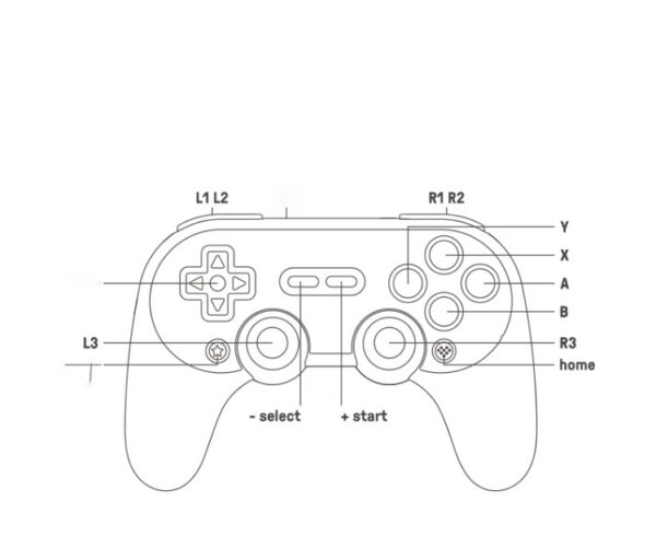 Wireless Bluetooth Handle PC Android Switch Game Console Somatosensory - Imagen 8