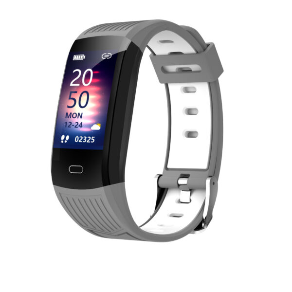 115Plus Smart Bracelet Weather Custom Dial Two-color Strap - Imagen 2