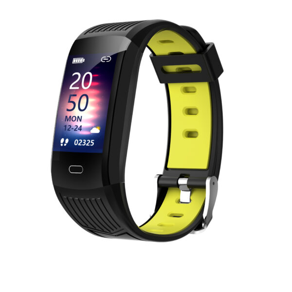 115Plus Smart Bracelet Weather Custom Dial Two-color Strap - Imagen 4
