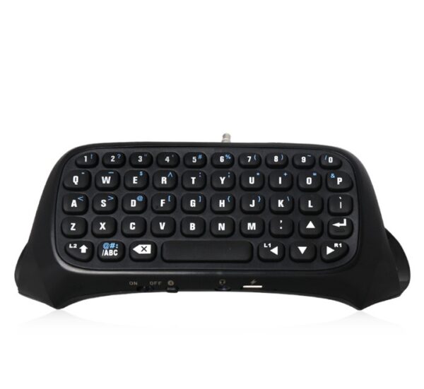 Bluetooth gamepad keyboard voice chat input PS4 game accessories - Imagen 3