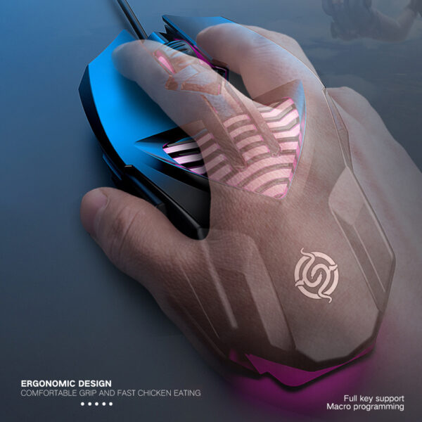 Office Gaming Computer Usb Wired Mouse - Imagen 3
