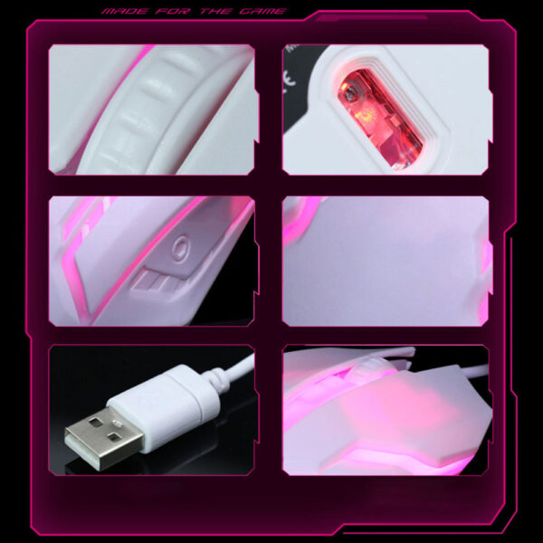 Mouse Wireless Profesional | Gaming Mouse Colorful S1 Wired - Imagen 3