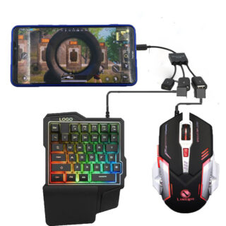 Kit Teclado/Mouse Alambrico | Gaming 001
