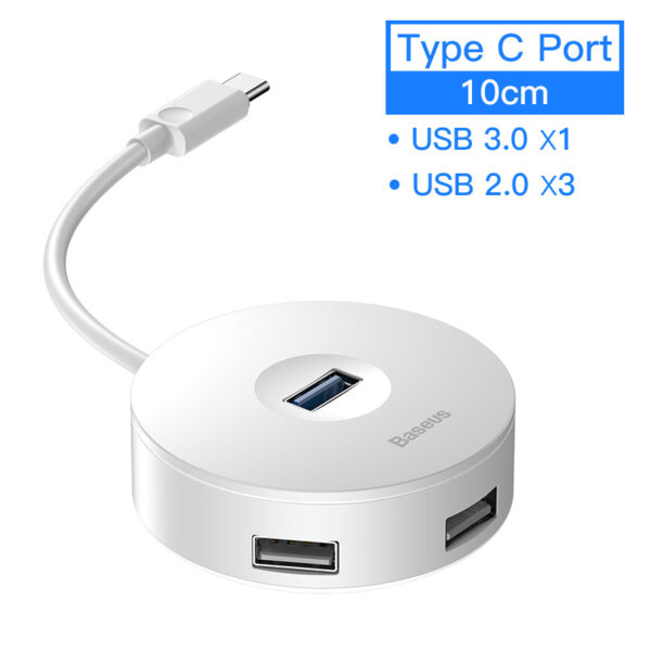 hub notebook usb adapter hub round box - Imagen 7