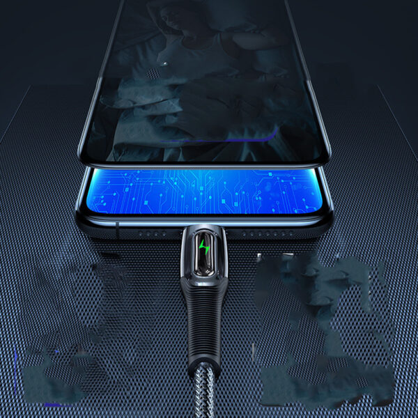 Compatible with Apple, Suitable For  IPhone12 Smart Power Off Data Cable - Imagen 4