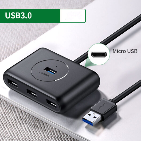Usb Extender 30 Set Cable Seperater One Drag Four Multi-function Length Expansion Dock - Imagen 2