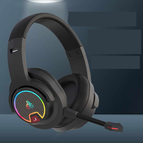 Gaming Gaming Noise Reduction Headset Headset Wireless Bluetooth Luminous - Imagen 2