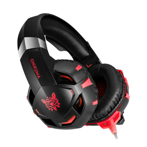 K2PRO headset gaming headset glowing computer PS4 wired headset - Imagen 4