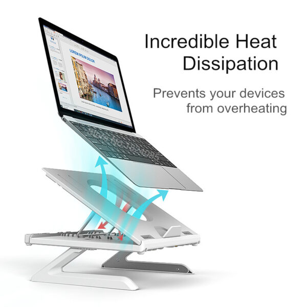 Notebook stand multifunctional folding lifting computer stand - Imagen 2