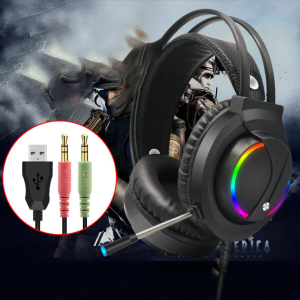 Tuner K1 7.1rgb Gaming headset - Imagen 5