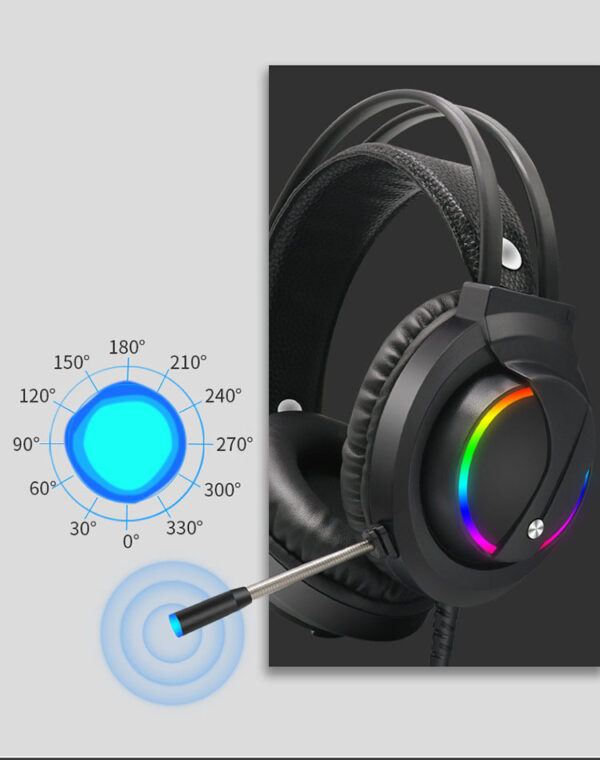 Tuner K1 7.1rgb Gaming headset - Imagen 7