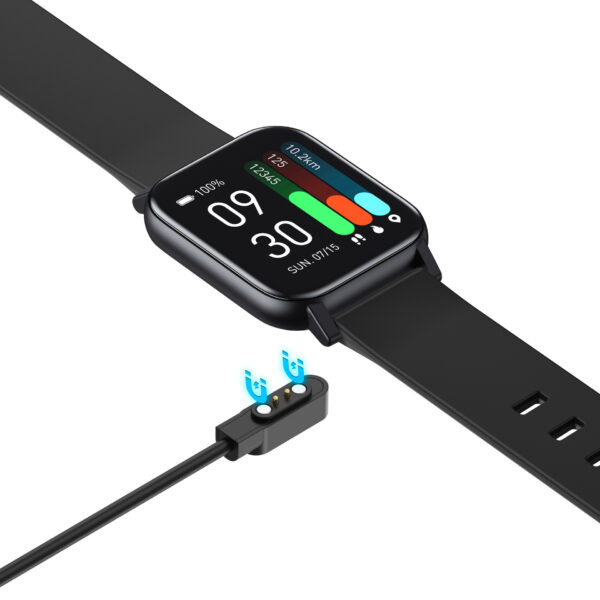 Body Temperature Push Heart Rate Alarm Pedometer Waterproof Smart Watch - Imagen 10