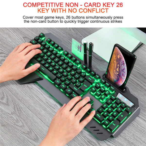 Gaming wired mechanical keyboard - Imagen 3