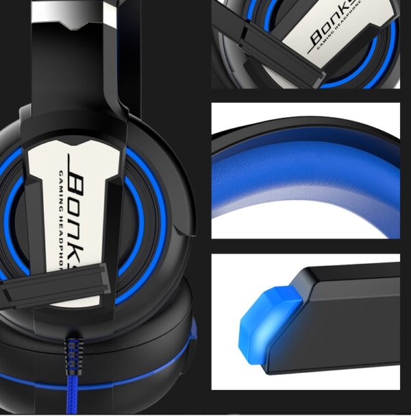 Headset computer headset wired gaming headset - Imagen 5