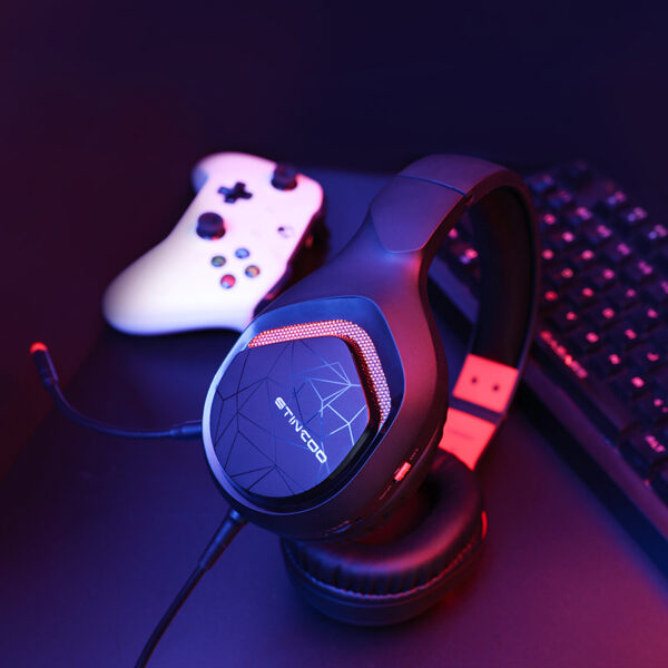 GS301 computer gaming headset headset - Imagen 4