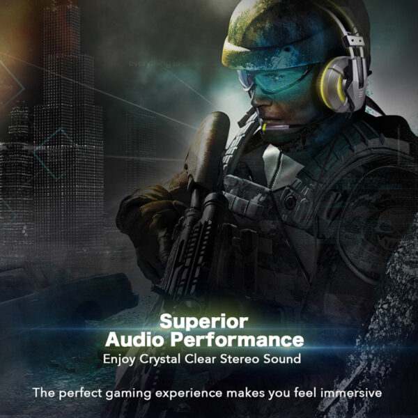 Head-mounted illuminated gaming headset - Imagen 5