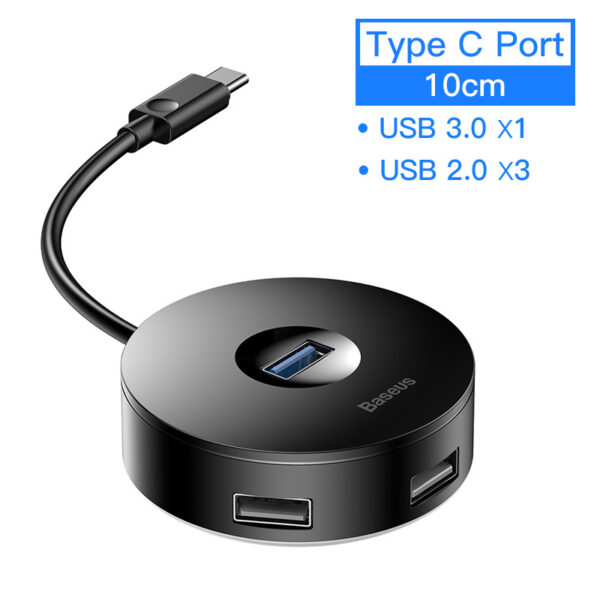 hub notebook usb adapter hub round box - Imagen 6