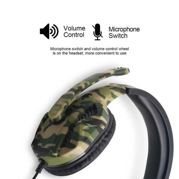 Camouflage gaming headset - Imagen 4