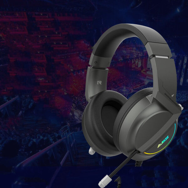 Head-mounted  Headset Heavy Bass Listening Position Discrimination Gaming Full Cover - Imagen 5