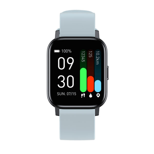 Body Temperature Push Heart Rate Alarm Pedometer Waterproof Smart Watch - Imagen 4